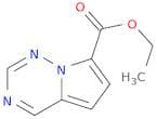 ETHYL PYRROLO[1,2-F][1,2,4]TRIAZINE-7-CARBOXYLATE
