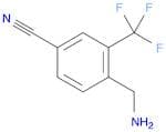 4-Aminomethyl-3-trifluoromethyl-benzonitrile
