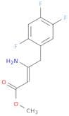 Methyl (2Z)-3-amino-4-(2,4,5-trifluorophenyl)-2-butenoate