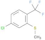4-Chloro-2-methylsulfanyl-1-(trifluoromethyl)benzene