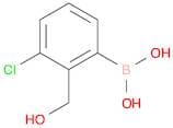 (3-Chloro-2-(hydroxymethyl)phenyl)boronic acid