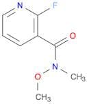 2-fluoro-N-methoxy-N-methylnicotinamide