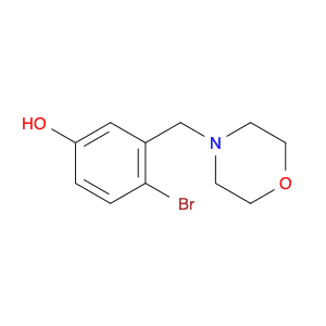 4-Bromo-3-(morpholinomethyl)phenol