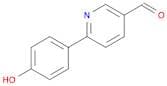 6-(4-Hydroxyphenyl)nicotinaldehyde