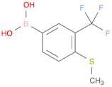 (4-(Methylthio)-3-(trifluoromethyl)phenyl)boronic acid