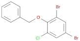 1,5-Dibromo-3-chloro-2-(phenylmethoxy)benzene