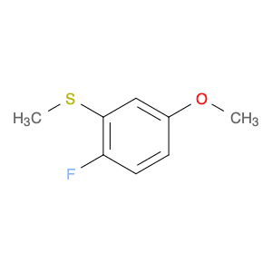 Benzene, 1-fluoro-4-methoxy-2-(methylthio)-