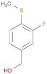 [3-fluoro-4-(methylsulfanyl)phenyl]methanol