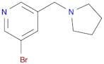 3-Bromo-5-(pyrrolidin-1-ylmethyl)pyridine