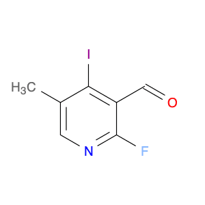 2-Fluoro-4-iodo-5-methyl-3-pyridinecarboxaldehyde