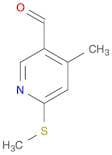 4-Methyl-6-(methylthio)nicotinaldehyde