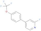 2-Fluoro-4-(4-(trifluoromethoxy)phenyl)pyridine