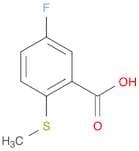5-Fluoro-2-methylsulfanyl-benzoicacid