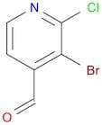 3-Bromo-2-chloro-pyridine-4-carbaldehyde