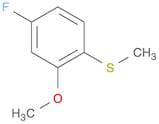 4-Fluoro-2-methoxyphenyl methyl sulfide