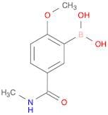 (2-Methoxy-5-(methylcarbamoyl)phenyl)boronic acid