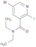 5-Bromo-N,N-diethyl-2-fluoronicotinamide