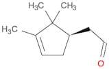 3-Cyclopentene-1-acetaldehyde, 2,2,3-trimethyl-, (1R)-
