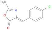 5(4H)-Oxazolone, 4-[(4-chlorophenyl)methylene]-2-methyl-, (4Z)-