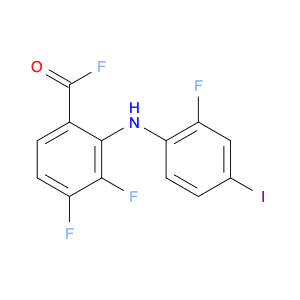 3,4-Difluoro-2-((2-fluoro-4-iodophenyl)amino)benzoyl fluoride