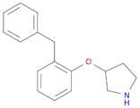 3-(2-Benzylphenoxy)pyrrolidine