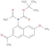 Tert-butyl acetyl(3-acetyl-7-methoxynaphthalen-1-yl)carbamate