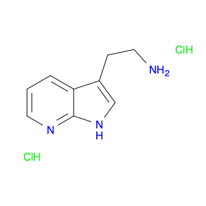 1H-Pyrrolo[2,3-b]pyridine-3-ethanamine, hydrochloride (1:2)
