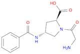 (2S,4R)-1-(2-Aminoacetyl)-4-benzamidopyrrolidine-2-carboxylic acid