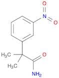 2-Methyl-2-(3-nitrophenyl)propanamide