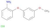 2-(3-Methoxyphenoxy)aniline hydrochloride