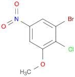 3-Bromo-2-chloro-5-nitroanisole