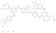 Benzenesulfonic acid,2,2'-(1,2-ethenediyl)bis[5-[[4-[bis(2-hydroxyethyl)amino]-6-[(4-sulfophenyl)a…