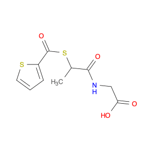 2-(2-((Thiophene-2-carbonyl)thio)propanamido)acetic acid