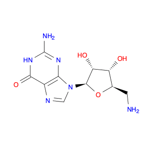 Guanosine, 5'-amino-5'-deoxy-