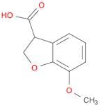 7-methoxy-2,3-dihydro-1-benzofuran-3-carboxylic acid