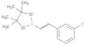 (E)-2-(3-Fluorostyryl)-4,4,5,5-tetramethyl-1,3,2-dioxaborolane