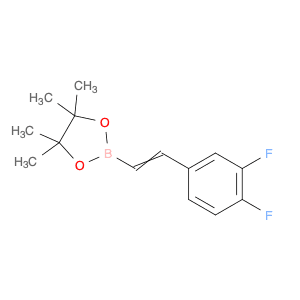 2-[(E)-2-(3,4-difluorophenyl)ethenyl]-4,4,5,5-tetramethyl-1,3,2-dioxaborolane