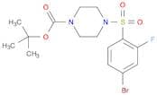 tert-butyl 4-(4-bromo-2-fluorobenzenesulfonyl)piperazine-1-carboxylate