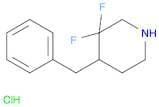 4-Benzyl-3,3-difluoropiperidine hydrochloride