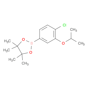 2-(4-chloro-3-isopropoxyphenyl)-4,4,5,5-tetramethyl-1,3,2-dioxaborolane