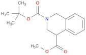 2-tert-butyl 4-methyl 1,2,3,4-tetrahydroisoquinoline-2,4-dicarboxylate