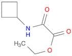 Acetic acid, 2-(cyclobutylamino)-2-oxo-, ethyl ester
