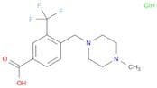 4-((4-methylpiperazin-1-yl)methyl)-3-(trifluoromethyl)benzoic acid 2hcl
