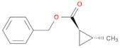 (1R,2R)-benzyl2-methylcyclopropanecarboxylate