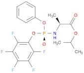 (S)-Isopropyl 2-(((R)-(perfluorophenoxy)(phenoxy)phosphoryl)amino)propanoate