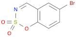 1,2,3-Benzoxathiazine, 6-bromo-, 2,2-dioxide