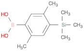 2,5-dimethyl-4-trimethylsilyl-1-phenylboronic acid