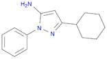 3-cyclohexyl-1-phenyl-1H-pyrazol-5-amine