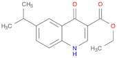 ethyl 4-oxo-6-(propan-2-yl)-1,4-dihydroquinoline-3-carboxylate