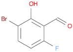 3-bromo-6-fluoro-2-hydroxy-benzaldehyde